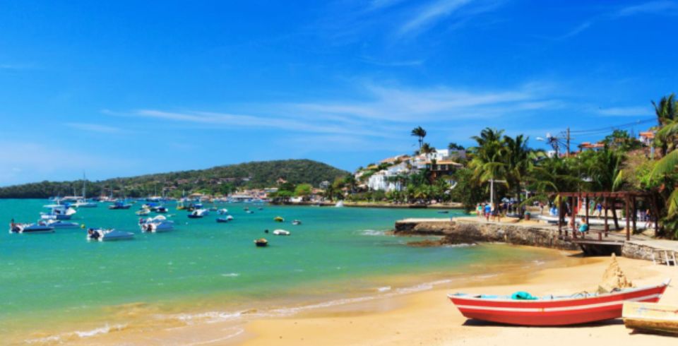 Full Day Armação de Búzios com Passeio de Escuna