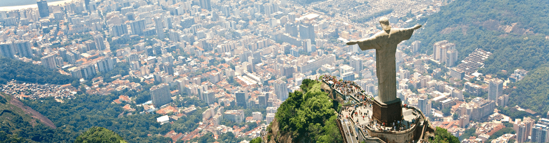 Corcovado com Ingresso em Van e City Tour